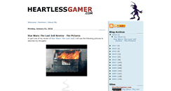 Desktop Screenshot of heartlessgamer.com